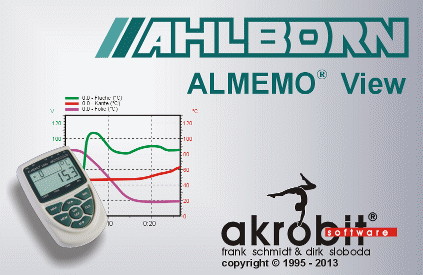 ALMEMO View - Messen, Visualisieren und Auswerten von Ahlborn-Messtechnik